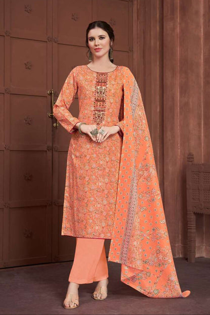 Pakistani Designer Embroidered Worked Salwar Kameez Palazzo Pant Suits