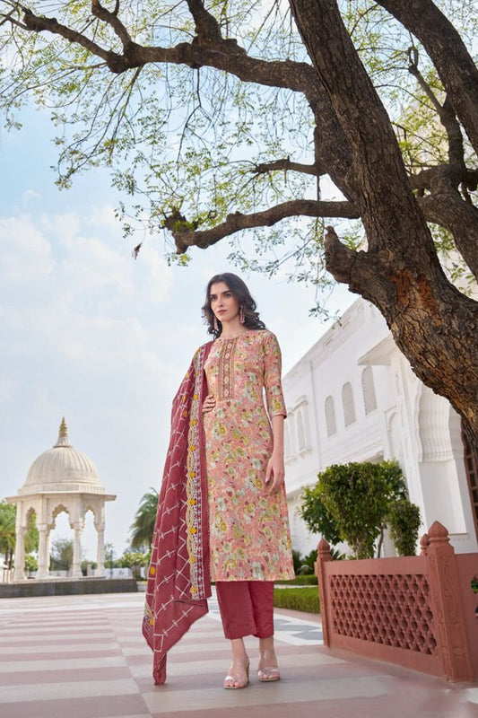 Stylish Ready to Wear Cotton Salwar Kameez Pant With Dupatta Suit's  Ships to USA