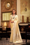 Indian Bollywood Style Ready to Wear Fancy Silk Saree with Blouse Set