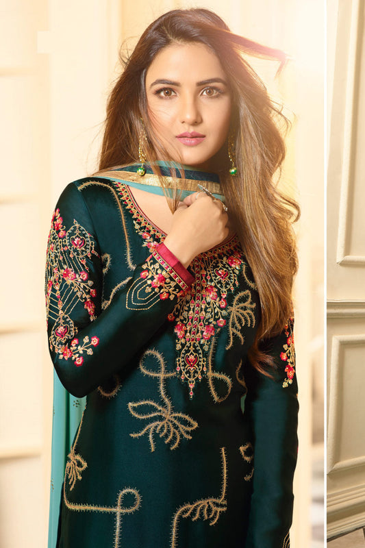 Indian Pakistani Eid Ramadan Wear Salwar Kameez Pant Suits