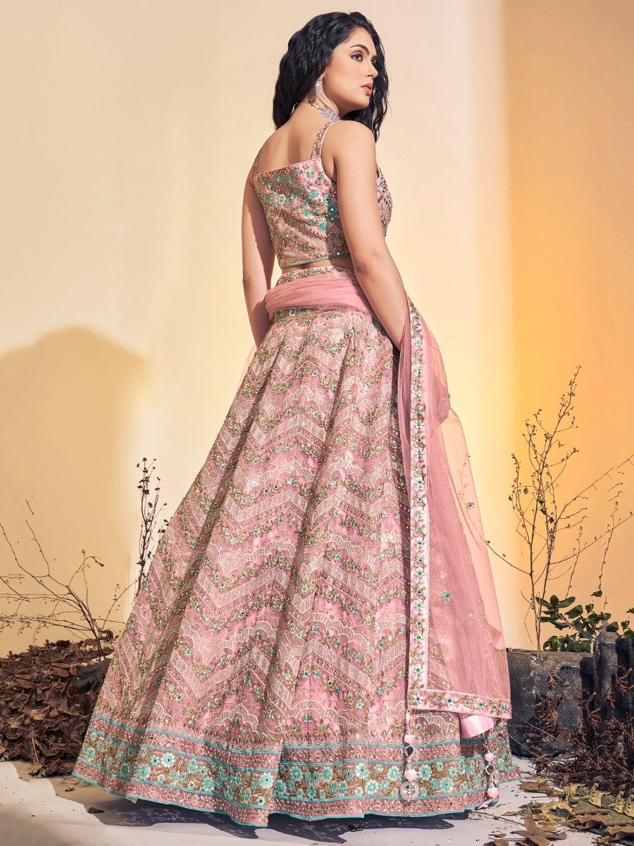 Punjabi Wedding Wear Readymade Designer Lehenga Choli with Dupatta
