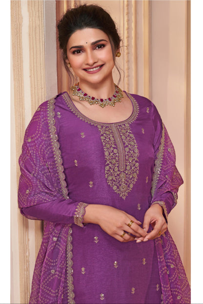 Women's Wear Beautiful Ready Made Heavy Embroidery Work Salwar Kameez Pant Suits