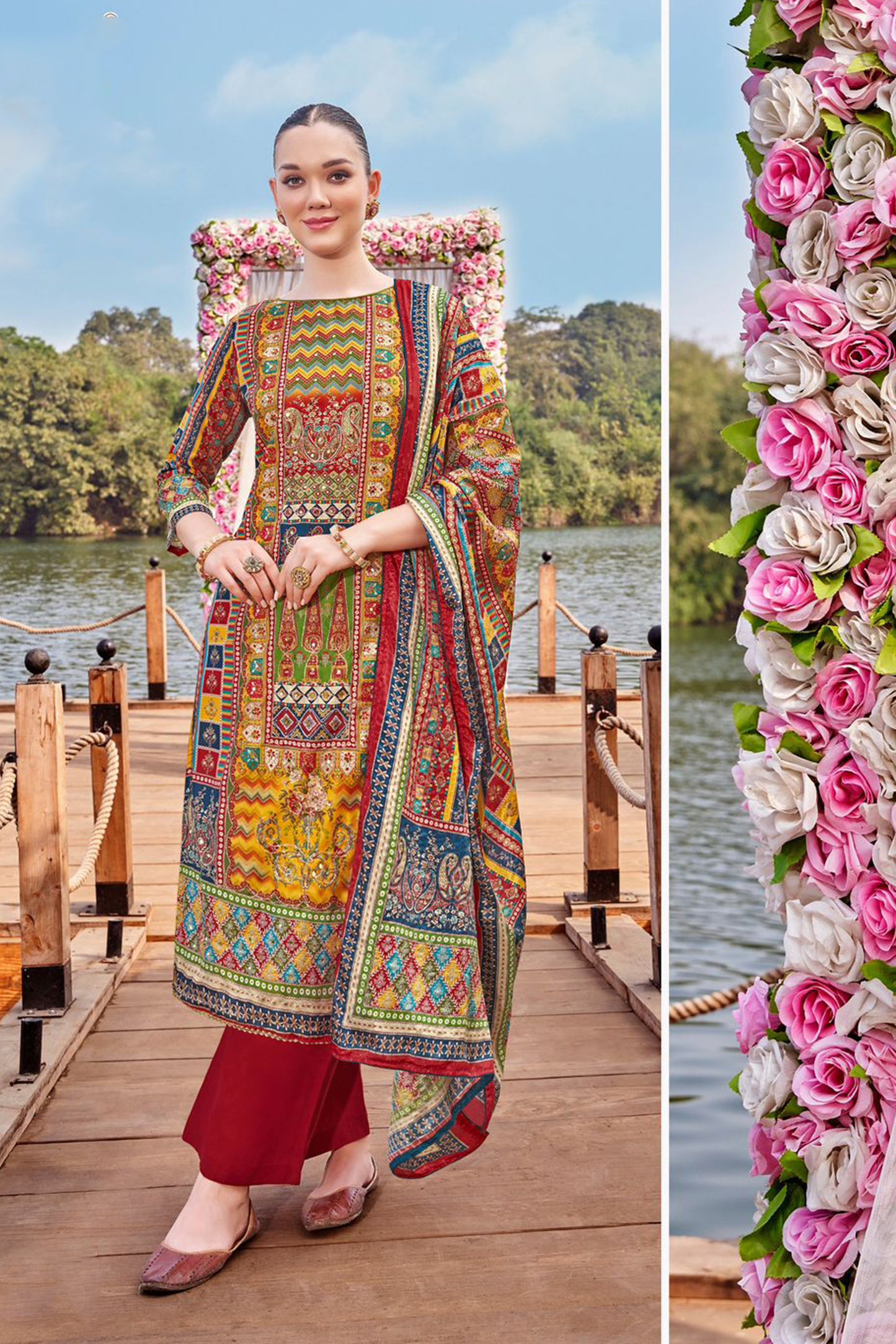 Indian Pakistani Designer Wedding Wear Salwar Kameez Pant Suits
