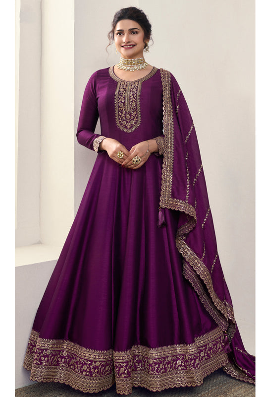 Pakistani Indian Women's Wear Georgette Long Full Flared Anarkali Gown