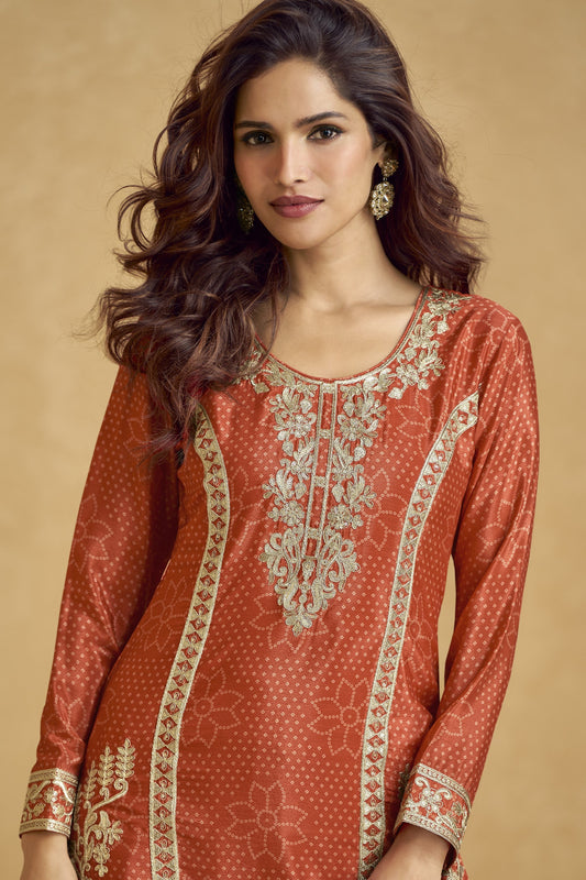 Beautiful Wedding and Relegious Function salwar suits Palazzo women