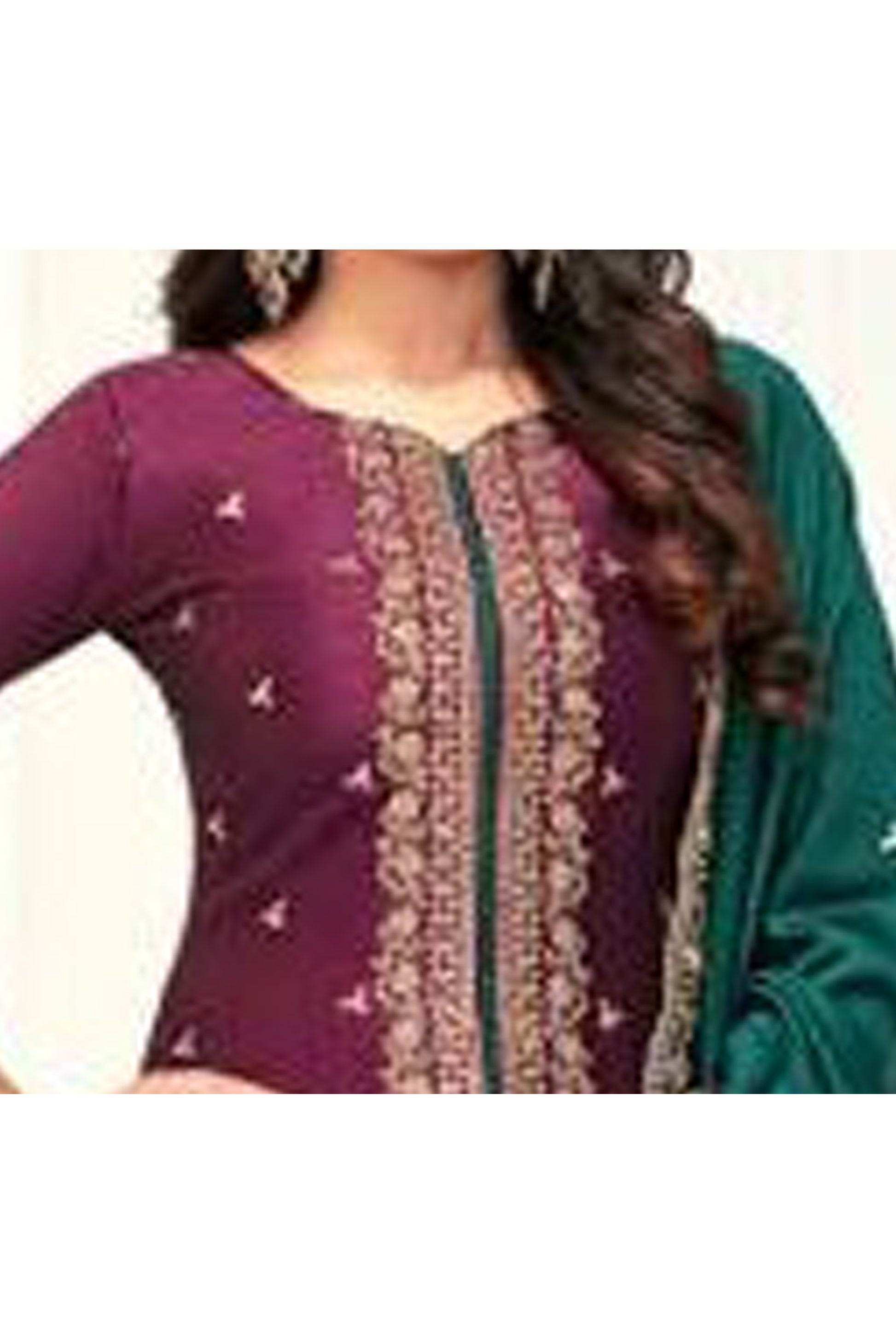 Indian Pakistani Plus Size women's wear Shalwar Kameez Dupatta Suits