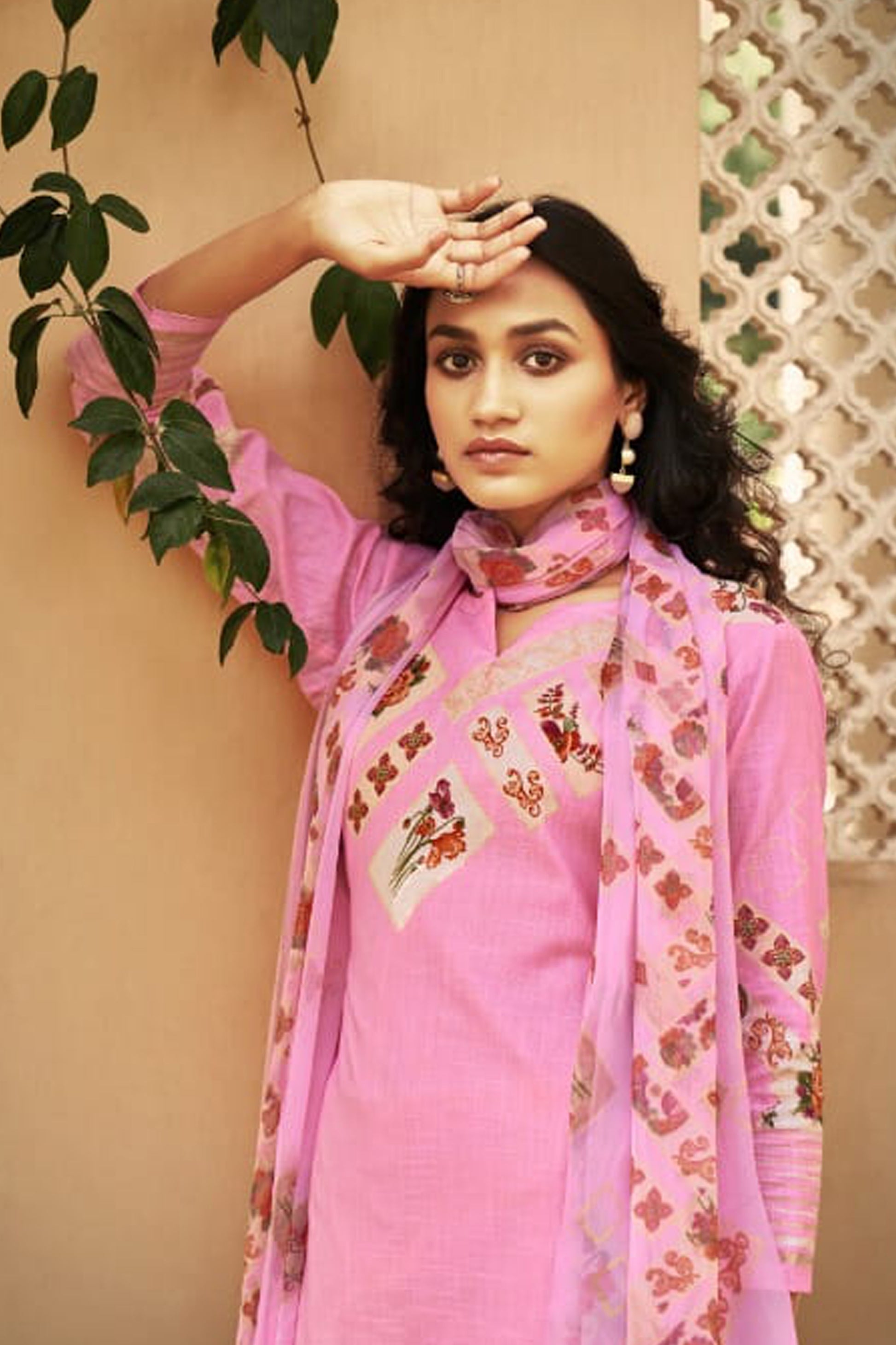  Pure Cotton Linen Casual Women Wear Designer Salwar Kameez Pant Suit