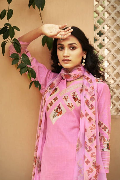  Pure Cotton Linen Casual Women Wear Designer Salwar Kameez Pant Suit