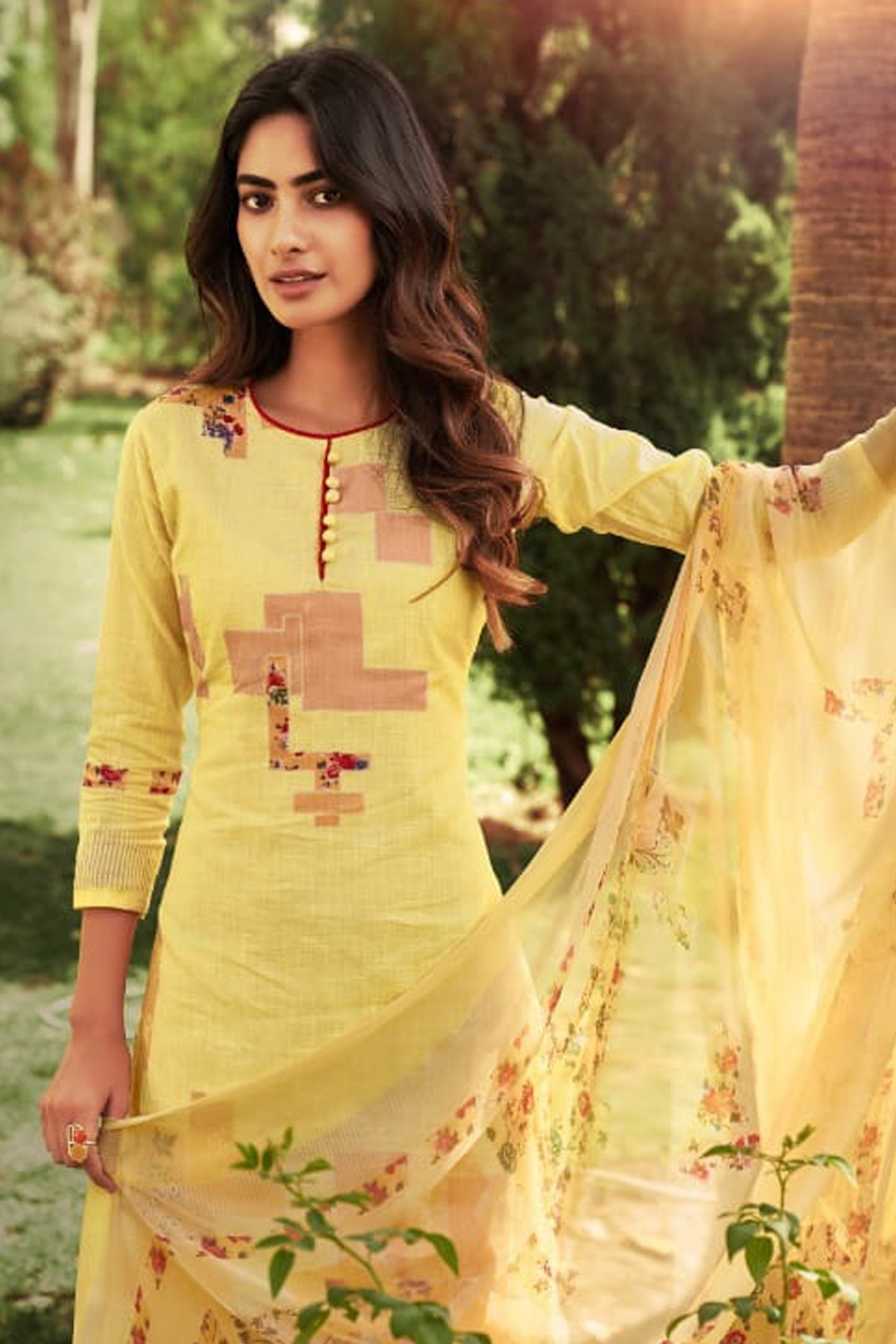 Pure Cotton Linen Casual Women Wear Designer Salwar Kameez Pant Suit