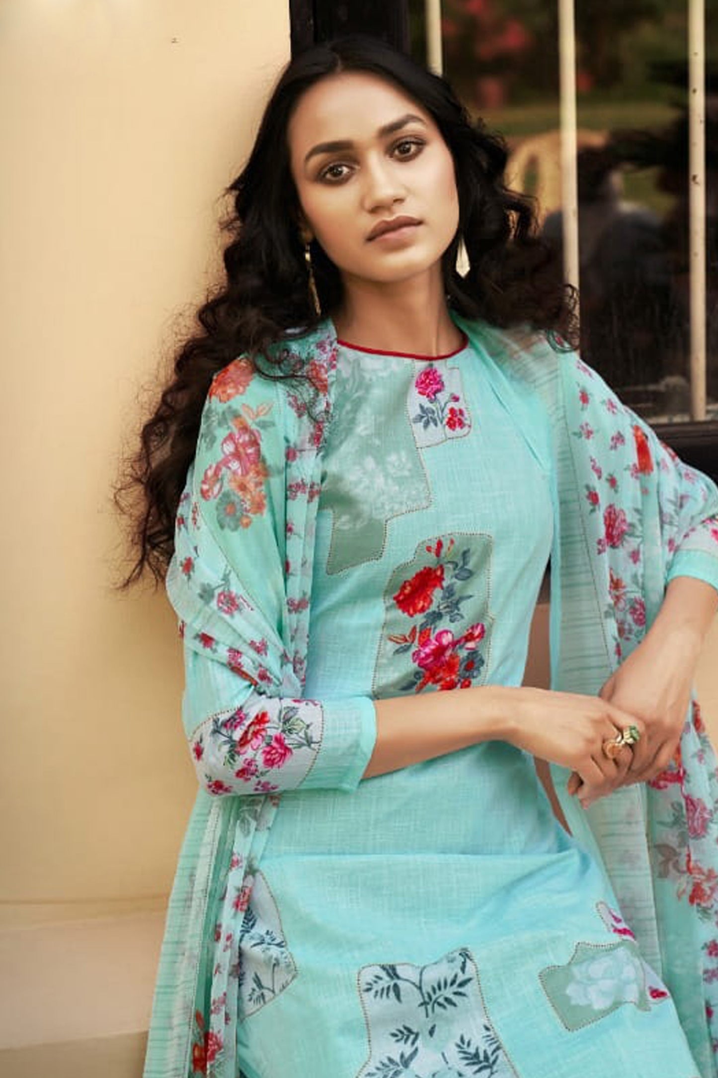  Pure Cotton Linen Casual Women Wear Designer Salwar Kameez Pant Suit