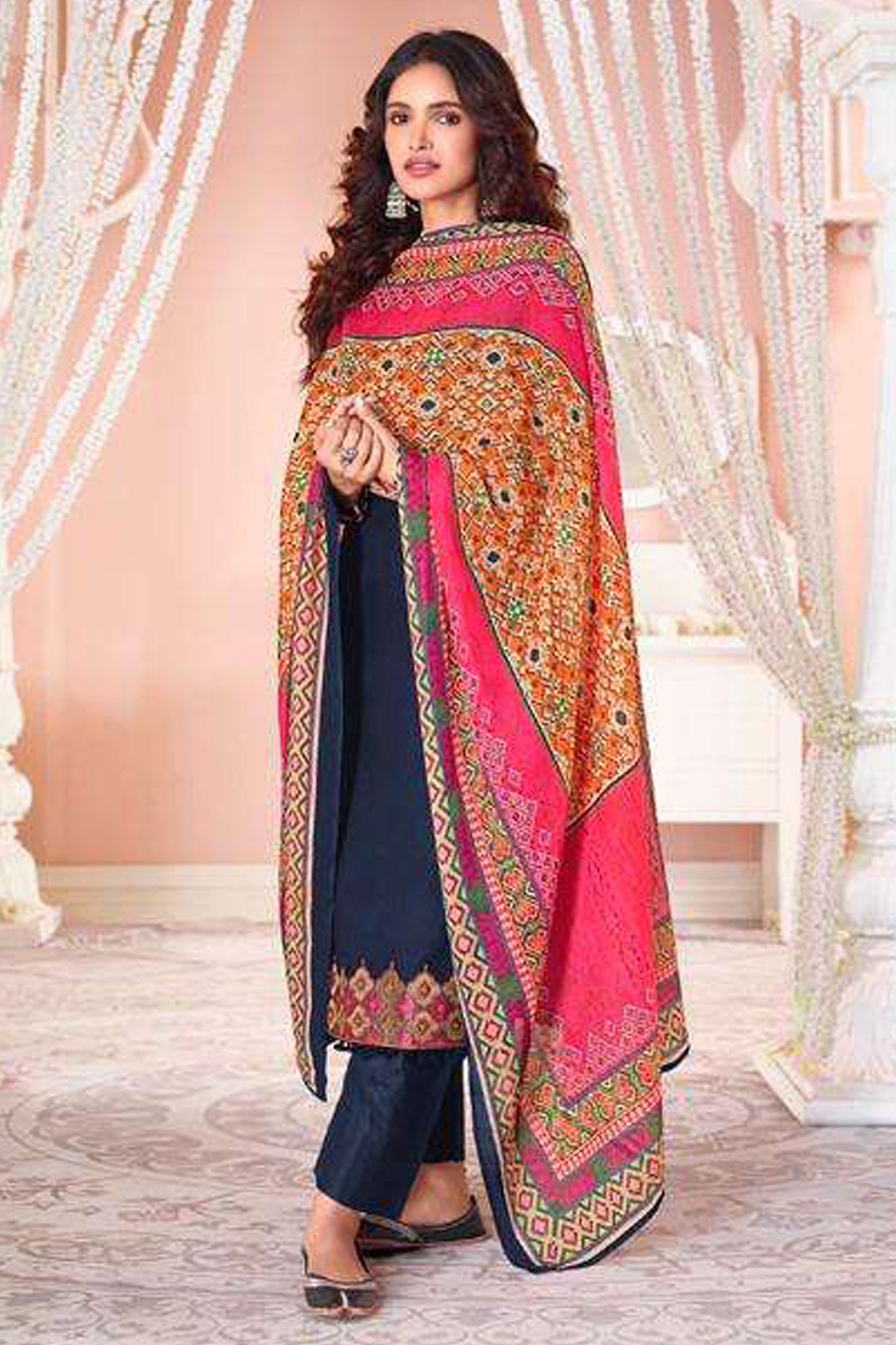 Casual Women's Wear Stitched Salwar Kameez Suits With Digital Printed Work