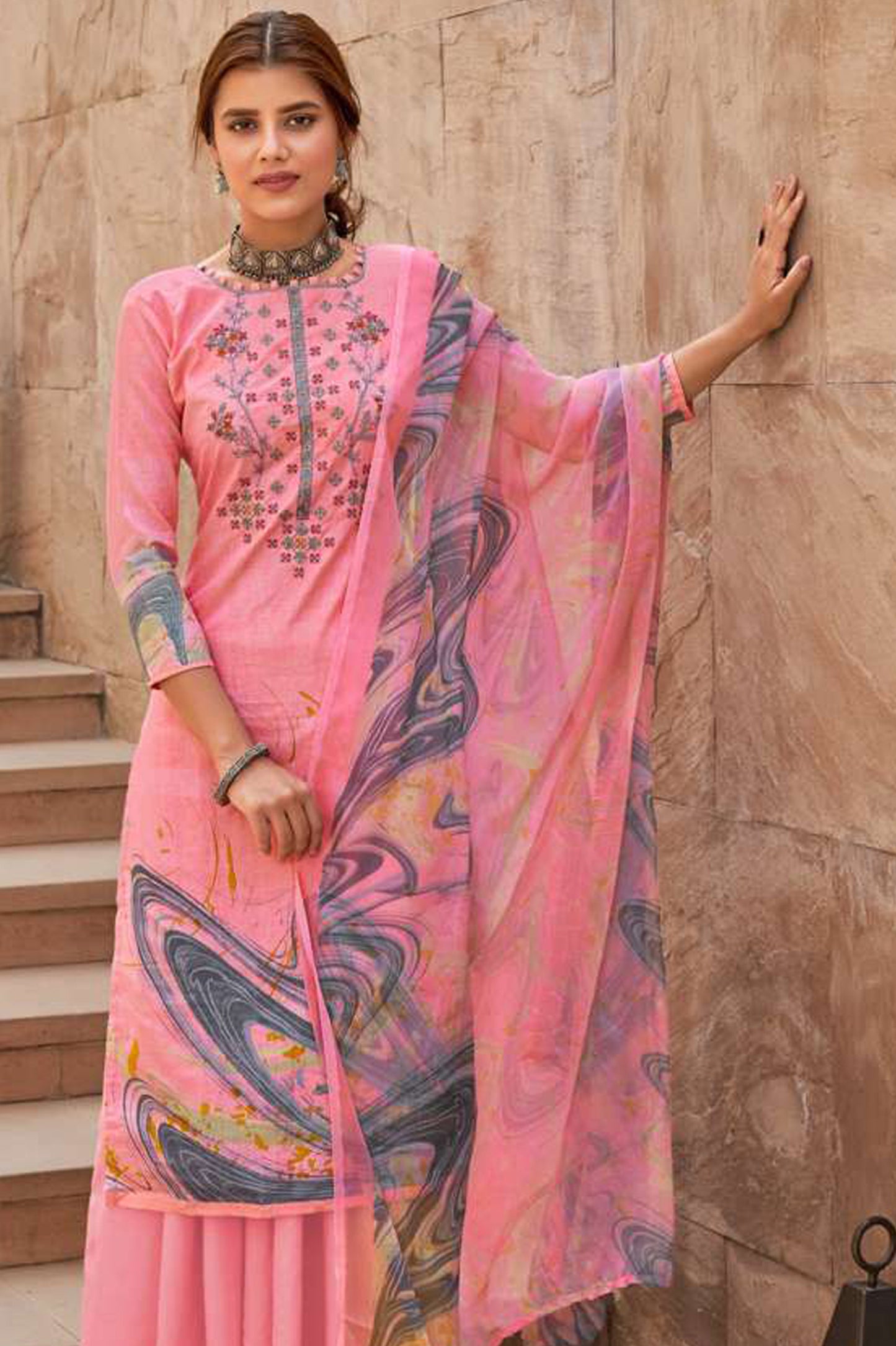 Indian Stylish Salwar Kameez Plazzo Dress