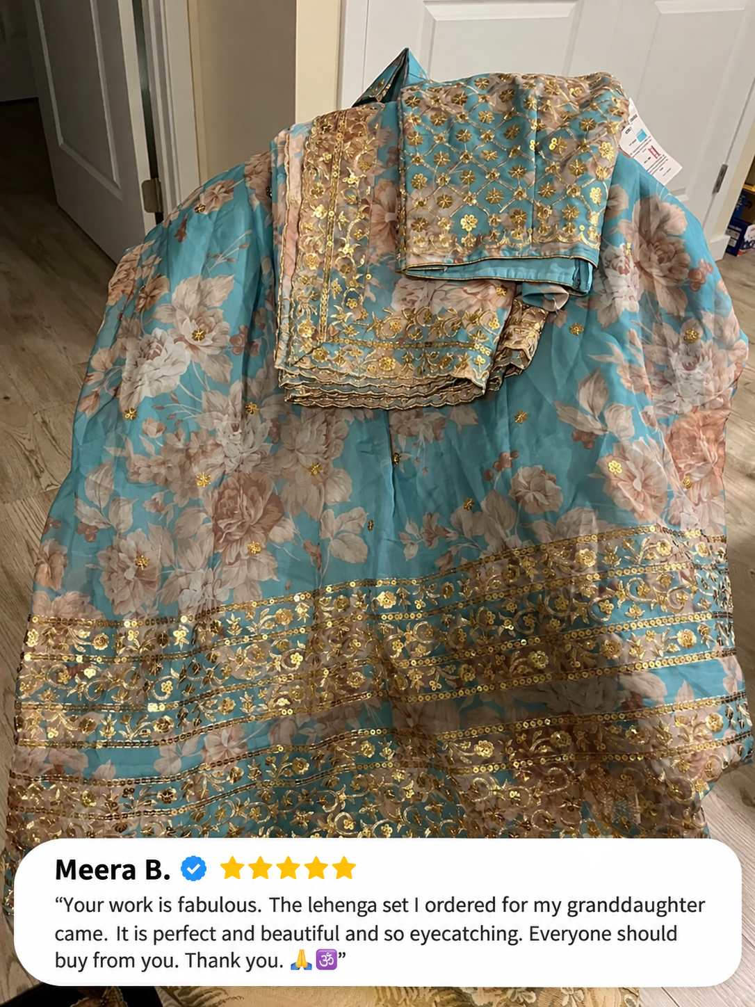 Designer Party Wear Organza With Georgette Lehenga With Blouse Dupatta