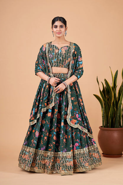 open lace back dress Readymade Customize Lehenga Choli Wedding Reception Function Party Wea –  designerharsha.com