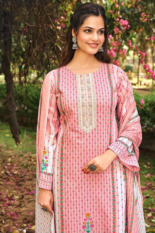 Pakistani Roka Nikah Wear Pure Lawn Digital Print Salwar Kameez Suit's
