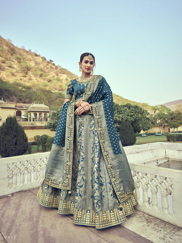 Indian Designer Readymade Nikah Function Wear Lehenga Choli With Pure Viscose Dupatta