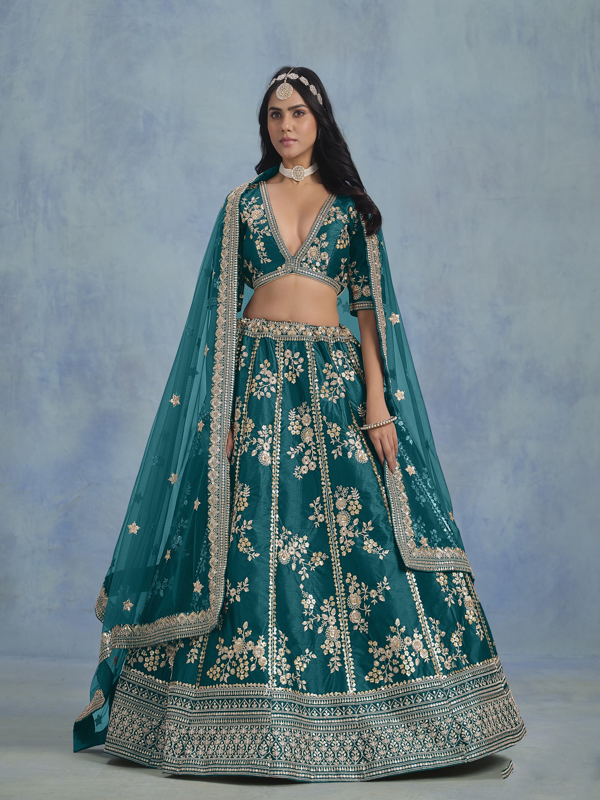 "Gorgeous lehengas for Indian events"