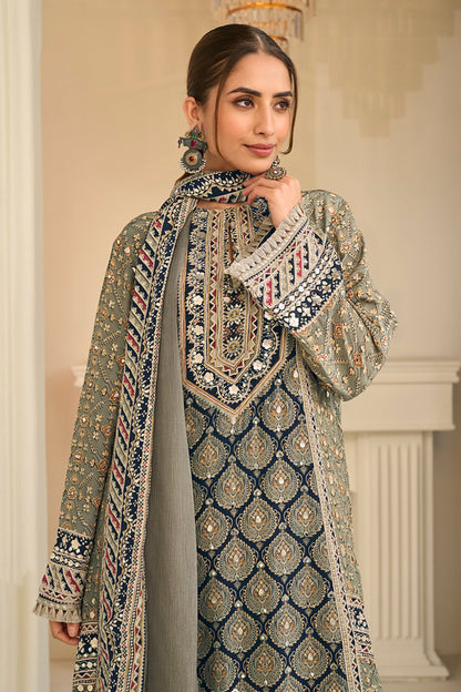 Close-up of premium natural crepe silk fabric texture