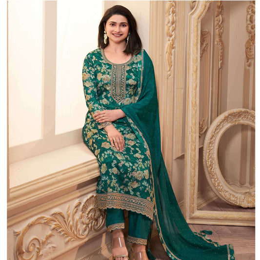 Beautiful Designer Ready To Wear Embroidery Worked Salwar Kameez Suits