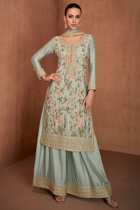 New Stylish Shalwar Kameez Dupatta Dresses Wedding Reception Wear Plazzo Suits