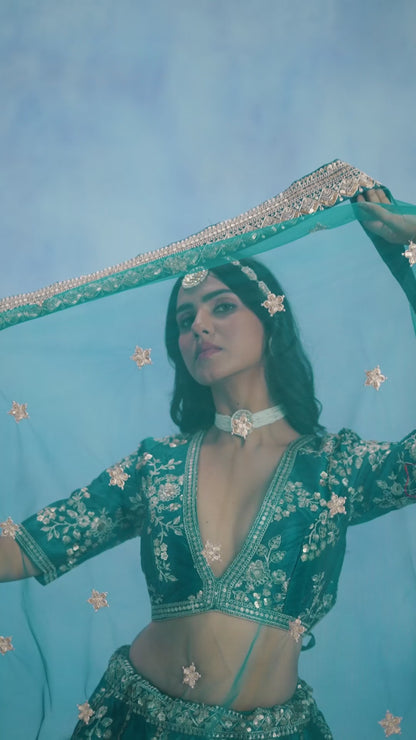 Wedding Reception Party Wear Lehenga in Different Colors with Dupatta