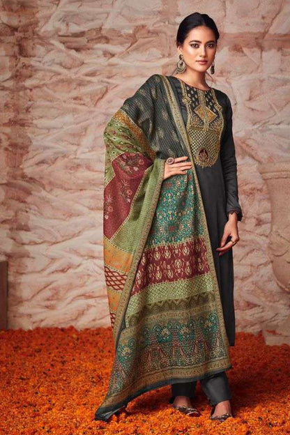 Bollywood Designer Stylish Embroidery Work Salwar Kameez Pant Suit's