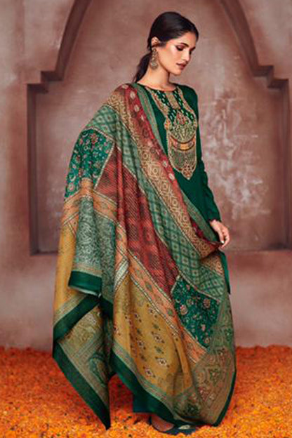 Bollywood Designer Stylish Embroidery Work Salwar Kameez Pant Suit's