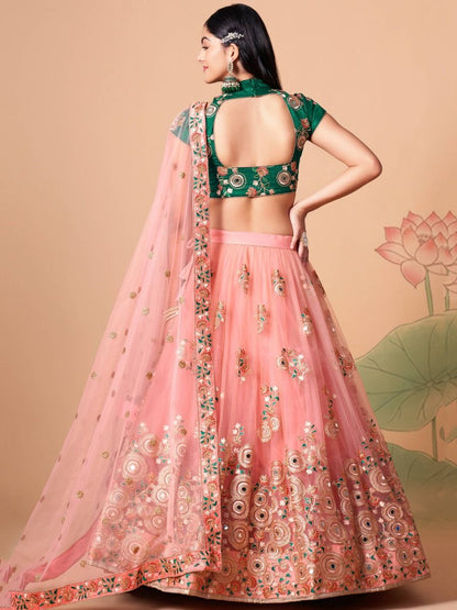 Indian Pakistani Designer Lehenga Choli Ready To Wear Embroidery Work Skirt