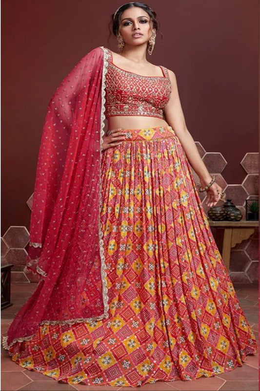 Indian Pakistani Wedding Party Wear Bridal Designer Lehenga Choli Set
