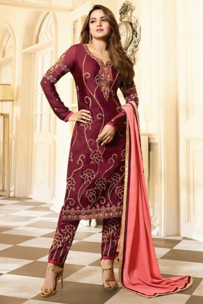 Indian Pakistani Eid Ramadan Wear Salwar Kameez Pant Suits