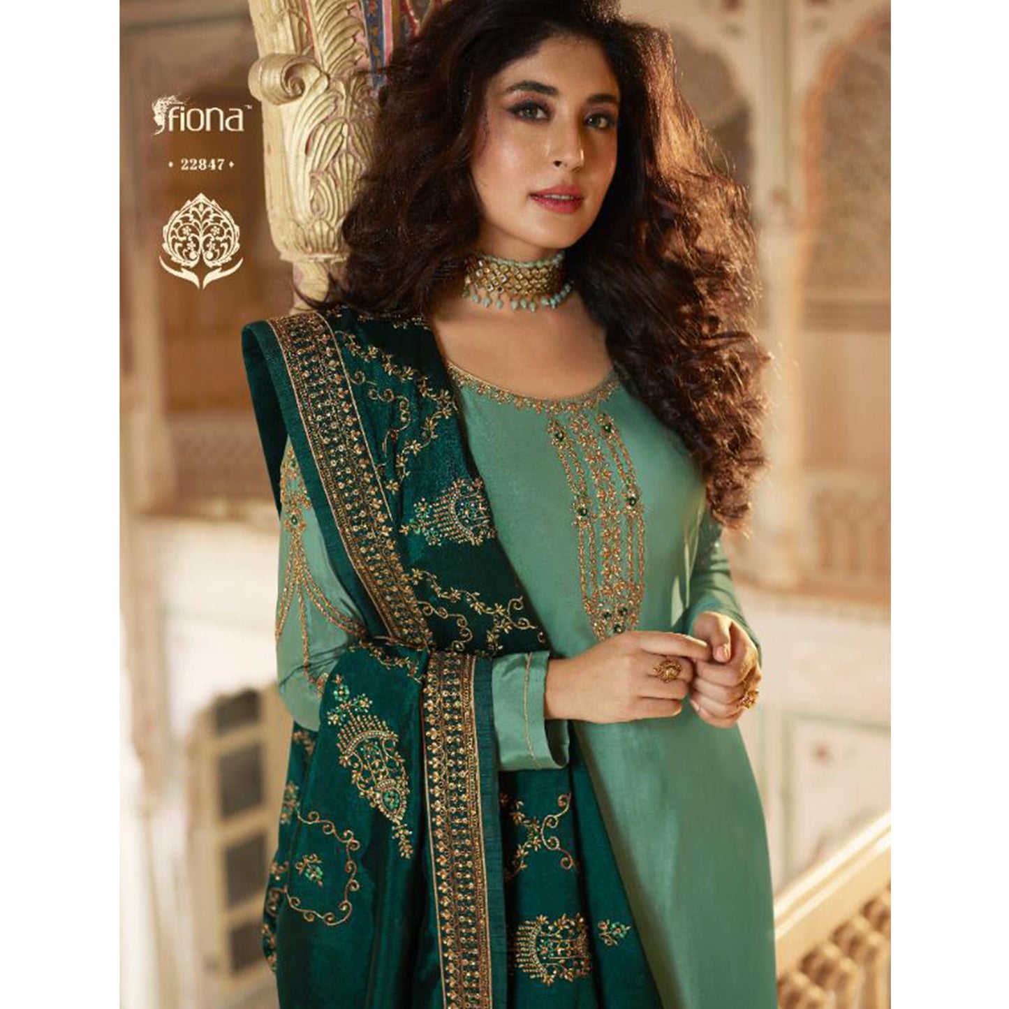 Ramzan Eid Special Ready To Wear Salwar Kameez Palazzo Suits With Georgette Dupatta