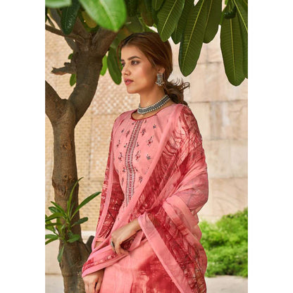 Summer Wear Women's Cotton Salwar Kameez Plazzo Dress