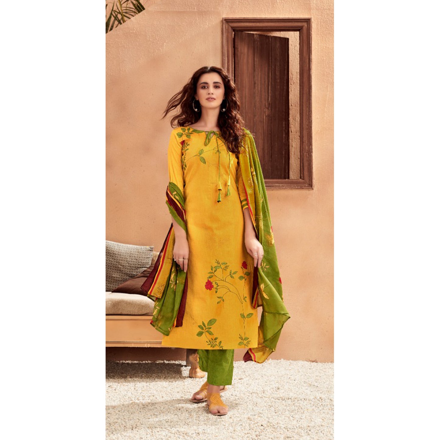 Pure Cotton Wear Printed Salwar Kameez With Designer Dupatta Dress