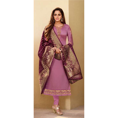 Heavy Embroidery Worked Special Occasion Wear Gorgeous Salwar Kameez Dupatta Dress