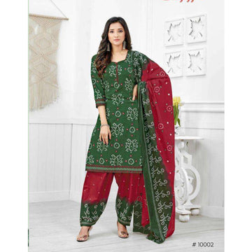 Summer Wear Cotton Fabric Regular Wear Salwar Kameez Women's Suits