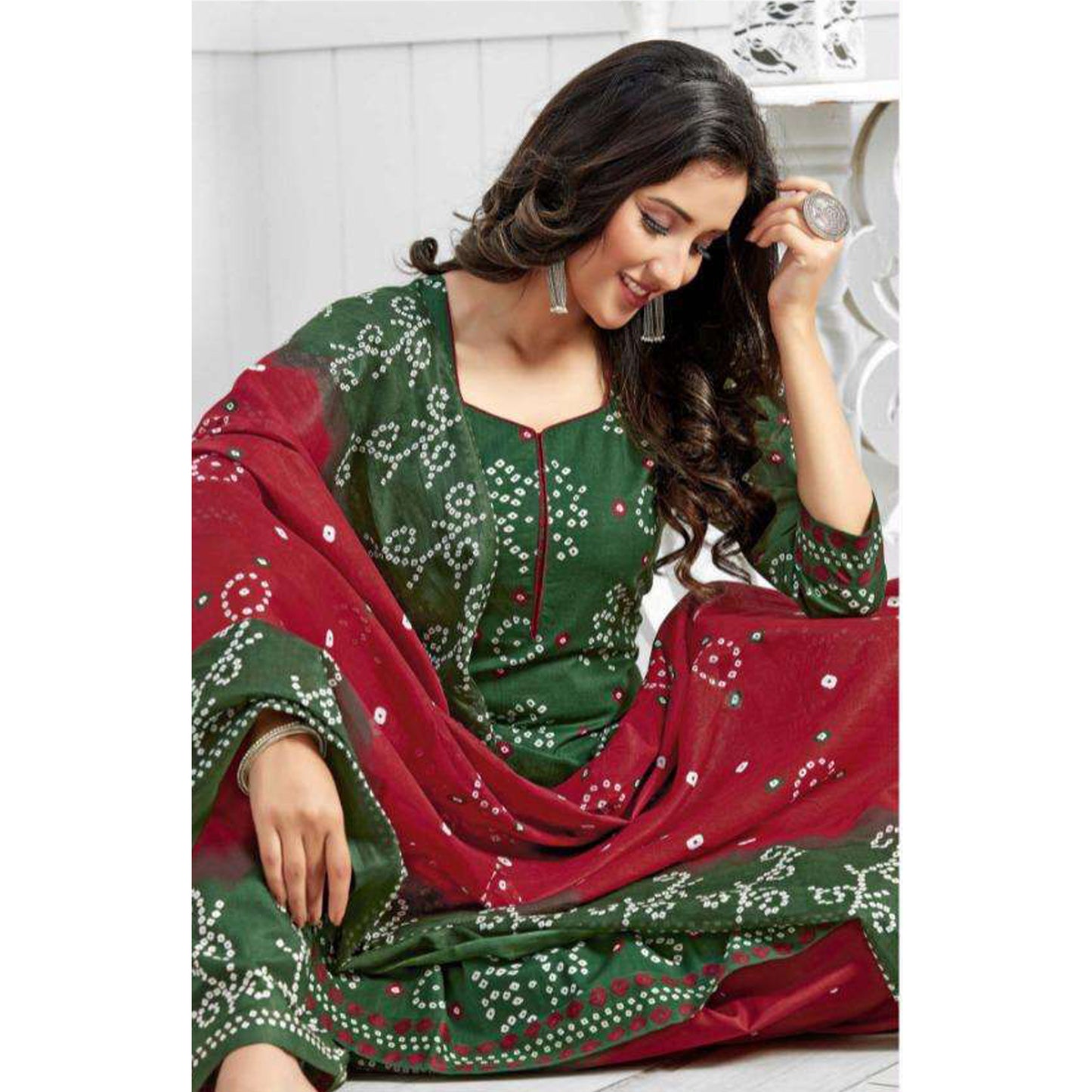 Summer Wear Cotton Fabric Regular Wear Salwar Kameez Women's Suits