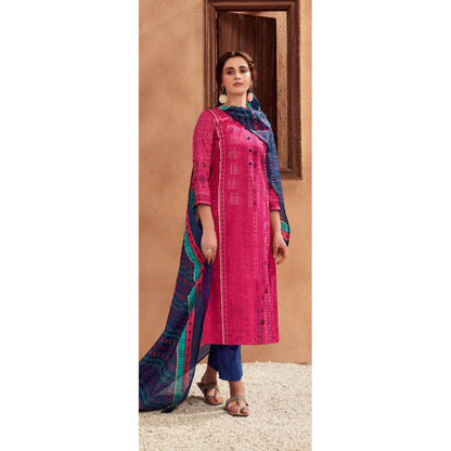 Pure Cotton Wear Printed Salwar Kameez With Designer Dupatta Dress