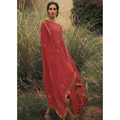 Beautiful Shalwar Kameez Dupatta Dress Pakistani Indian Free Size Women's Wear Ready Made Simple Embroidery Worked Trouser Plazzo Pant Suits