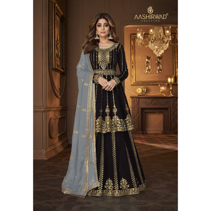 Heavy Embroidery Worked Salwar Kameez Plazzo Suits