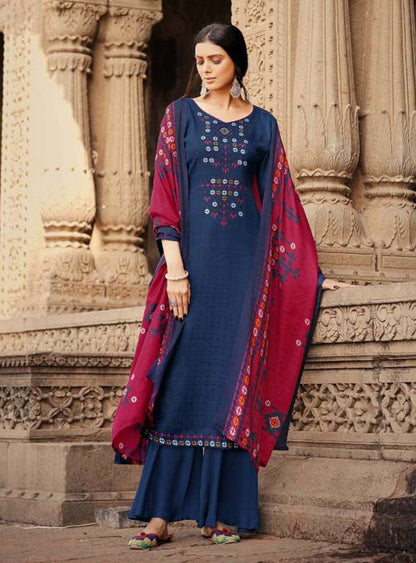 Indian Causal Wear Stylish Salwar Kameez Plazzo Suits