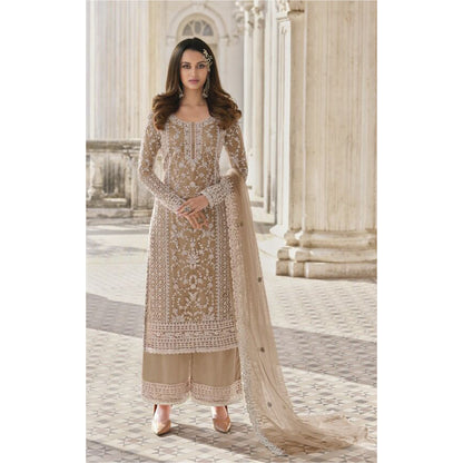 Heavy Embroidery Worked Salwar Kameez Plazzo Suits