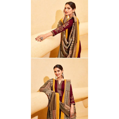 Ready To Wear Embroidery Printed Work Salwar Kameez Plazzo Pant Suits