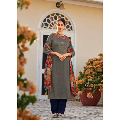 Women's Wear Designer Salwar Kameez Trouser Pant Bandhani Printed Dupatta Dress