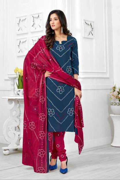 Summer Wear Cotton Fabric Regular Wear Salwar Kameez Pant suits for women's