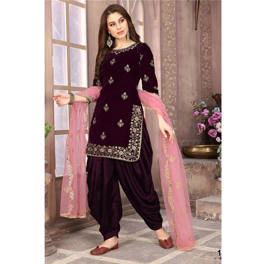 Traditional Wear Indian Style Punjabi Patiyala Suits