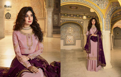 Ramzan Eid Special Ready To Wear Salwar Kameez Palazzo Suits With Georgette Dupatta