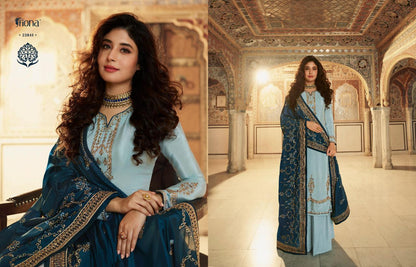 Ramzan Eid Special Ready To Wear Salwar Kameez Palazzo Suits With Georgette Dupatta