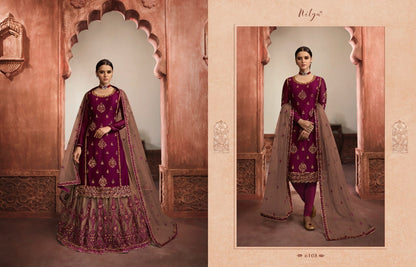 Wedding Reception Party Wear Bridal Heavy Worked Salwar Kameez Lehenga Suits