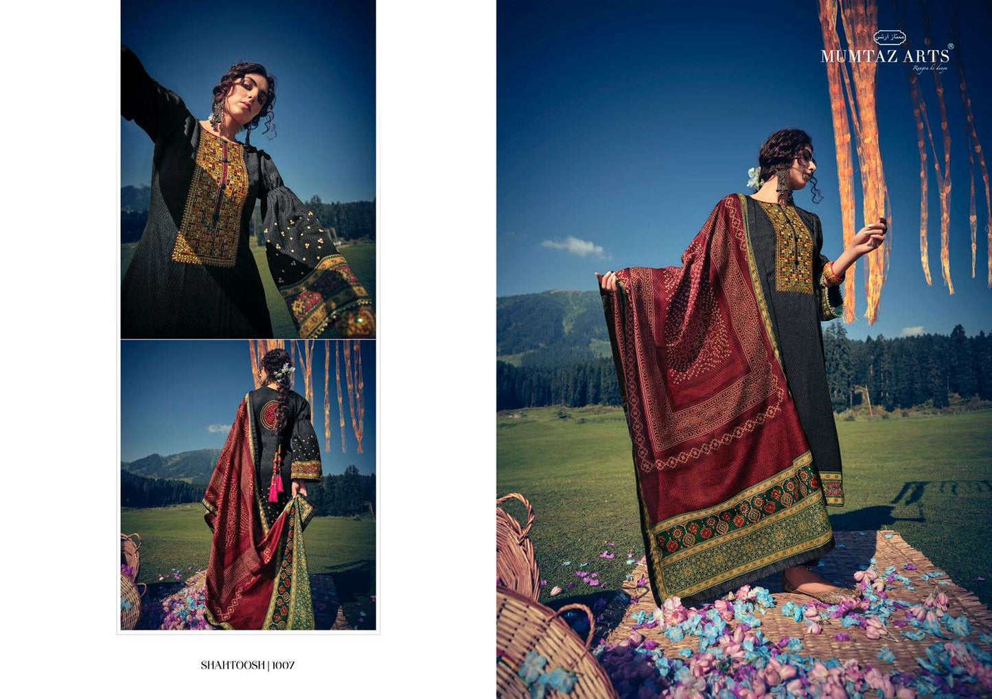 Indian pakistani Designer Embroidery Work Salwar Kameez Plazzo Pant Suits