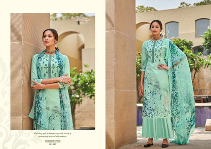 Summer Wear Women's Cotton Salwar Kameez Plazzo Dress